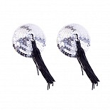 <strong>Серебристо-черные пэстисы с пайетками YTS-7SLV</strong> <br />
Модные пэстисы с длинными кисточками украшены блестящими пайетками,придадут изюминку и актуальность Вашему образу!Комплект крепится на мягкий двухсторонний скотч,который не входит в комплект. Серебристо-черные пэстисы с пайетками YTS-7SLV
Модные пэстисы с длинными кисточками украшены блестящими пайетками,придадут изюминку и актуальность Вашему образу!Комплект крепится на мягкий двухсторонний скотч,который не входит в комплект.