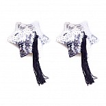<strong>Пэстисы-звезды серебряные YTS-8SLV</strong> <br />
Красивое дополнение к Вашему эффектному наряду-это пэстисы в виде звездочек. Пэстисы-звезды серебряные YTS-8SLV
Красивое дополнение к Вашему эффектному наряду-это пэстисы в виде звездочек.