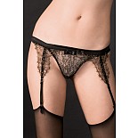 <strong>Трусики-пояс с подвязками для чулок JARDIN IMPERIAL PORTE-JARRETELLES L</strong> <br />
Подвязка для чулок сделана из черного кружева повторно вышитого золотом. <div class="charTableblock"> </div> Трусики-пояс с подвязками для чулок JARDIN IMPERIAL PORTE-JARRETELLES L
Подвязка для чулок сделана из черного кружева повторно вышитого золотом.