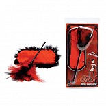 <strong>Фетишная маска и кисточка 1013866 CD TS</strong> <br />
Атласная красная мягкая маска из сатина с окантовкой черными перьями по краям, на резиночке и небольшая кисточка с нежными красно-черными перьями создадут романтическое настроение в любой спальне. <div class="charTableblock"> </div> Фетишная маска и кисточка 1013866 CD TS
Атласная красная мягкая маска из сатина с окантовкой черными перьями по краям, на резиночке и небольшая кисточка с нежными красно-черными перьями создадут романтическое настроение в любой спальне.