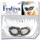 <strong>Белая маска FESTIVA EXOTIC 2780-20 CD SE</strong> <br />
Красивая маска на глаза из белых перьев птицы. <div class="charTableblock"> </div> Белая маска FESTIVA EXOTIC 2780-20 CD SE
Красивая маска на глаза из белых перьев птицы.