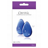  CRYSTAL LARGE GLASS EGGS BLUE NSN-0703-27 
   ,    100%     .