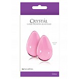  CRYSTAL LARGE GLASS EGGS PINK NSN-0703-24 
   ,    100%     .