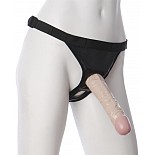 <strong>Набор Harness: фаллопротез с трусиками</strong> <br />
Этот страпон поможет вам с партнёром (или с партнёршей) разнообразить сексуальные игрища в спальне. <br><br>
Стоит зафиксировать трусики на бёдрах при помощи регулируемых ремешков, чтобы треугольник внизу живота был увенчан крупным и рельефным фаллосом завидной твёрдости! <br><br>
Мужчина может использовать страпон как для двойного проникновения, так и для ласк партнёрши в моменты ослабления эрекции. В обоих случаях собственный член следует продеть сквозь вырез ниже насадки. <br><br>
Женщине же страпон сослужит добрую службу в моменты, когда хочется взять на себя в сексе ведущую роль. <div class="charTableblock"><div><span>Длина, см</span>: 19</div><div><span>Диаметр, см</span>: 3.8</div><div><span>Длина, см</span>: 17-20</div><div><span>Диаметр, см</span>: 3</div><div><span>Материал</span>: латкес</div><div><span>Цвет</span>: телесный</div><div><span>Особенности</span>: комплект; vac-u-lock</div></div> Набор Harness: фаллопротез с трусиками
Этот страпон поможет вам с партнёром (или с партнёршей) разнообразить сексуальные игрища в спальне. <br><br>
Стоит зафиксировать трусики на бёдрах при помощи регулируемых ремешков, чтобы треугольник внизу живота был увенчан крупным и рельефным фаллосом завидной твёрдости! <br><br>
Мужчина может использовать страпон как для двойного проникновения, так и для ласк партнёрши в моменты ослабления эрекции. В обоих случаях собственный член следует продеть сквозь вырез ниже насадки. <br><br>
Женщине же страпон сослужит добрую службу в моменты, когда хочется взять на себя в сексе ведущую роль.
