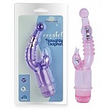 <strong>Розовый вибратор с клиторальным стимулятором Crystal Naughty Dolphin</strong> <br />
Вибратор розового цвета изготовлен из полупрозрачного ПВХ в виде изогнутого ствола с дополнительным стимулятором в форме дельфина. <br><br>Рельефные поперечные полосы способствуют приятному эффекту при использовании данного устройства. Управление интенсивностью вибрации производится путем прокручивания колеса в основании. Вибратор водонепроницаем. <div class="charTableblock"> </div> Розовый вибратор с клиторальным стимулятором Crystal Naughty Dolphin
Вибратор розового цвета изготовлен из полупрозрачного ПВХ в виде изогнутого ствола с дополнительным стимулятором в форме дельфина. <br><br>Рельефные поперечные полосы способствуют приятному эффекту при использовании данного устройства. Управление интенсивностью вибрации производится путем прокручивания колеса в основании. Вибратор водонепроницаем.