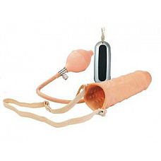 <strong>Удлиняющая насадка с вибрацией и эффектом расширения</strong> <br />
Эта латексная насадка на ремешках позволит вам продолжить близость даже при ослаблении эрекции.<div class="charTableblock"> </div> Удлиняющая насадка с вибрацией и эффектом расширения 
Эта латексная насадка на ремешках позволит вам продолжить близость даже при ослаблении эрекции.