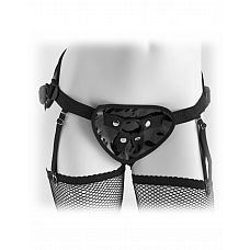 <strong>Трусики со шнуровкой - Garter Belt Harness, черные</strong> <br />
Стильные черные трусики Garter Belt Harness выполнены из мягких материалов, они комфортно сидят на теле и не натирают кожу.<div class="charTableblock"><div><span>Цвет</span>: черный</div><div><span>Особенности</span>: трусики; harness</div></div> Трусики со шнуровкой - Garter Belt Harness, черные
Стильные черные трусики Garter Belt Harness выполнены из мягких материалов, они комфортно сидят на теле и не натирают кожу.