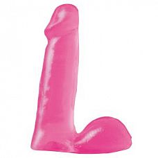 <strong>Розовый фаллоимитатор - 16 см.</strong> <br />
Небольшой полупрозрачный фаллоимитатор розового цвета с мошонкой.<div class="charTableblock"><div><span>Длина, см</span>: 15.2</div><div><span>Диаметр, см</span>: 3.7</div><div><span>Материал</span>: ПВХ (PVC)</div><div><span>Цвет</span>: красный/розовый</div><div><span>Особенности</span>: с мошонкой</div><div><span>Длина, см</span>: 13-16</div><div><span>Диаметр, см</span>: 3</div><div><span>Производитель</span>: PipeDream, США</div></div> Розовый фаллоимитатор - 16 см.
Небольшой полупрозрачный фаллоимитатор розового цвета с мошонкой.