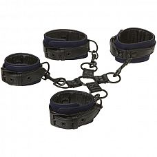 <strong>James Deen: Black & Blue - Total Submission</strong> <br />
<div class="charTableblock"><div><span>Материал</span>: кожа</div><div><span>Цвет</span>: черный</div><div><span>Производитель</span>: Doc Johnson, США</div></div> James Deen: Black & Blue - Total Submission