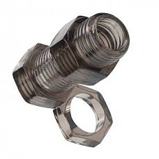 <strong>Кольцо Screw Me Nuts Bolts 2 Enhancer</strong> <br />
Насадка на пенис с петлей для мошонки (в виде болта с гайкой).<div class="charTableblock"><div><span>Материал</span>: TPE / TPR</div><div><span>Цвет</span>: черный</div><div><span>Наличие вибрации</span>: без вибрации</div><div><span>Тип</span>: кольцо</div></div> Кольцо Screw Me Nuts Bolts 2 Enhancer
Насадка на пенис с петлей для мошонки (в виде болта с гайкой).