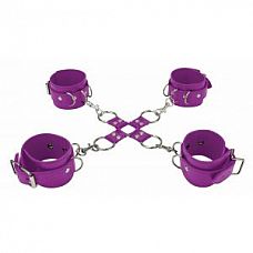 <strong>Фиолетовый комплект оков Hand And Legcuffs </strong> <br />
Комплект оков, состоит из пары мягких наручников, изготовленных из кожи.<div class="charTableblock"><div><span>Материал</span>: кожа</div><div><span>Цвет</span>: другой</div><div><span>Производитель</span>: OUCH by Shots Media BV, Нидерланды</div></div> Фиолетовый комплект оков Hand And Legcuffs
Комплект оков, состоит из пары мягких наручников, изготовленных из кожи.
