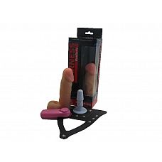 <strong>Страпон Харнес с вибрацией - 15,5 см.</strong> <br />
Вибратор с поясом сделает оргазмы сладкими и непрерывными.<div class="charTableblock"><div><span>Длина, см</span>: 13-16</div><div><span>Диаметр, см</span>: 3</div><div><span>Длина, см</span>: 15.5</div><div><span>Диаметр, см</span>: 3.9</div><div><span>Материал</span>: ПВХ (PVC)</div><div><span>Цвет</span>: телесный</div><div><span>Особенности</span>: комплект; vac-u-lock; с вибрацией</div><div><span>Производитель</span>: Биоклон, Россия</div></div> Страпон Харнес с вибрацией - 15,5 см.
Вибратор с поясом сделает оргазмы сладкими и непрерывными.