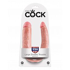   U-SHAPED LARGE DOUBLE TROUBLE   
  U-SHAPED LARGE DOUBLE TROUBLE    KING COCK     PVC - ,    - ,       .
