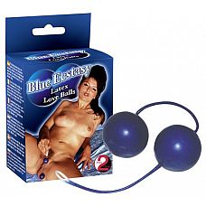 <strong>Вагинальные шарики Blue Ecstasy </strong> <br />
Два синих вагинальных шарика с гладкой поверхностью из латекса.<div class="charTableblock"><div><span>Материал</span>: латкес</div><div><span>Диаметр, см</span>: 3.50</div><div><span>Диаметр, см</span>: 3</div><div><span>Производитель</span>: Orion, Германия</div></div> Вагинальные шарики Blue Ecstasy
Два синих вагинальных шарика с гладкой поверхностью из латекса.