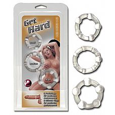 <strong>Набор из трех эрекционных колец различного диаметра</strong> <br />
Набор эрекционных колец для мужчин.<div class="charTableblock"><div><span>Материал</span>: TPE / TPR</div></div> Набор из трех эрекционных колец различного диаметра
Набор эрекционных колец для мужчин.