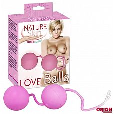 <strong>Розовые вагинальные шарики Colours Nature Skin </strong> <br />
Пара шариков удовольствия с внутренними шарами вращения для интенсивных чувств. <div class="charTableblock"><div><span>Материал</span>: киберкожа</div><div><span>Диаметр, см</span>: 3.50</div><div><span>Диаметр, см</span>: 3</div><div><span>Производитель</span>: Orion, Германия</div></div> Розовые вагинальные шарики Colours Nature Skin
Пара шариков удовольствия с внутренними шарами вращения для интенсивных чувств.