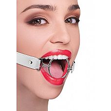 <strong>Кляп OUCH! Ring XL White SH-OU105WHT</strong> <br />
Кляп в виде открытого кольца на черном ремне, изготовленном из качественной кожи с элегантной строчкой (ширина ремня - 2 см) .<div class="charTableblock"><div><span>Тип</span>: рамка (кольцо)</div><div><span>Цвет</span>: белый</div></div> Кляп OUCH! Ring XL White SH-OU105WHT
Кляп в виде открытого кольца на черном ремне, изготовленном из качественной кожи с элегантной строчкой (ширина ремня - 2 см) .