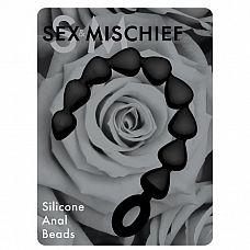 ׸   Black Silicone Anal Beads - 20 . 
          ?            .