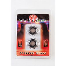 <strong>Набор из 3 эрекционных колец с различным рельефом</strong> <br />
Набор колец из 2 шт, выполненных из материала термопластичный эластомер (TPE).<div class="charTableblock"><div><span>Материал</span>: TPE / TPR</div><div><span>Цвет</span>: черный</div><div><span>Наличие вибрации</span>: без вибрации</div><div><span>Тип</span>: кольцо</div></div> Набор из 3 эрекционных колец с различным рельефом
Набор колец из 2 шт, выполненных из материала термопластичный эластомер (TPE).