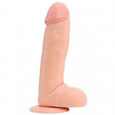 <strong>Телесный фаллоимитатор REALISTIC DILDO REAL RAPTURE на присоске - 31,3 см.</strong> <br />
Форма интим игрушки оснащена мошонкой, для максимальной схожести с мужским половым членом.<div class="charTableblock"><div><span>Длина, см</span>: 31.3</div><div><span>Диаметр, см</span>: 6.5</div><div><span>Материал</span>: ПВХ (PVC)</div><div><span>Цвет</span>: телесный</div><div><span>Особенности</span>: на присоске; с мошонкой</div><div><span>Длина, см</span>: 25 и более</div><div><span>Диаметр, см</span>: 6</div><div><span>Производитель</span>: Toyz4lovers, Италия</div></div> Телесный фаллоимитатор REALISTIC DILDO REAL RAPTURE на присоске - 31,3 см.
Форма интим игрушки оснащена мошонкой, для максимальной схожести с мужским половым членом.