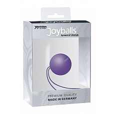 <strong>Фиолетовый вагинальный шарик Joyballs с петелькой</strong> <br />
Фиолетовый вагинальный шарик Joyballs с петелькой.<div class="charTableblock"><div><span>Диаметр, см</span>: 3.50</div><div><span>Диаметр, см</span>: 3</div><div><span>Производитель</span>: Joy Division, Германия</div></div> Фиолетовый вагинальный шарик Joyballs с петелькой
Фиолетовый вагинальный шарик Joyballs с петелькой.