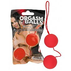 <strong>Красные вагинальные шарики Orgazm Balls</strong> <br />
Красные вагинальные шарики Orgazm Balls. На мягкой сцепке, с петелькой для вытаскивания. <div class="charTableblock"><div><span>Материал</span>: пластик</div><div><span>Диаметр, см</span>: 3.50</div><div><span>Диаметр, см</span>: 3</div><div><span>Производитель</span>: Orion, Германия</div></div> Красные вагинальные шарики Orgazm Balls
Красные вагинальные шарики Orgazm Balls. На мягкой сцепке, с петелькой для вытаскивания.