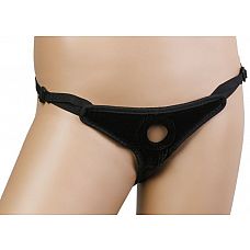 <strong>Стринги для страпона с системой O-Ring</strong> <br />
Исключительно женский вариант трусиков, который позволит создать страпон для ролевой игры.<div class="charTableblock"><div><span>Материал</span>: текстиль</div><div><span>Цвет</span>: черный</div><div><span>Особенности</span>: трусики; harness</div></div> Стринги для страпона с системой O-Ring
Исключительно женский вариант трусиков, который позволит создать страпон для ролевой игры.