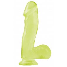 <strong>Светящийся в темноте фаллоимитатор с присоской Basix Rubber Works 6.5 Dong with Suction Cup - 17,8 см.</strong> <br />
Фаллоимитатор зелёного цвета с мошонкой на присоске - светится в темноте! В основании имеется отличная присоска для комфортного использования.<div class="charTableblock"><div><span>Длина, см</span>: 17.8</div><div><span>Диаметр, см</span>: 4.1</div><div><span>Материал</span>: ПВХ (PVC)</div><div><span>Цвет</span>: другой</div><div><span>Особенности</span>: на присоске; с мошонкой; светящийся</div><div><span>Длина, см</span>: 17-20</div><div><span>Диаметр, см</span>: 4</div><div><span>Производитель</span>: PipeDream, США</div></div> Светящийся в темноте фаллоимитатор с присоской Basix Rubber Works 6.5 Dong with Suction Cup - 17,8 см.
Фаллоимитатор зелёного цвета с мошонкой на присоске - светится в темноте! В основании имеется отличная присоска для комфортного использования.