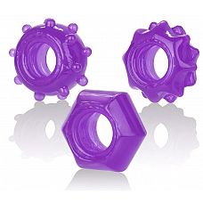 <strong>Набор из 3 колец на пенис Reversible Ring Set</strong> <br />
Набор колец на пенис Reversible Ring Set-PURPLE - три эрекционных кольца разного диаметра.<div class="charTableblock"><div><span>Материал</span>: TPE / TPR</div></div> Набор из 3 колец на пенис Reversible Ring Set
Набор колец на пенис Reversible Ring Set-PURPLE - три эрекционных кольца разного диаметра.