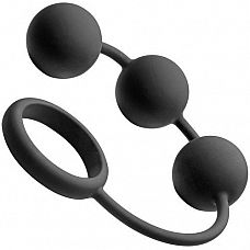   Tom of Finland Silicone Cock Ring with 3 Weighted Balls 
 , ,    .