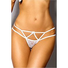 <strong>Элегантные белые трусики Peach</strong> <br />
Элегантные белые трусики стринги с кружевными вставками.<div class="charTableblock"><div><span>Размер</span>: S (42-44); M (44-46); L (46-48); XL (48-50)</div><div><span>Цвет</span>: белый</div><div><span>Производитель</span>: Anais, Польша</div><div><span>В наличии</span>: S, белый; M, белый; L, белый; XL, белый</div></div> Элегантные белые трусики Peach
Элегантные белые трусики стринги с кружевными вставками.