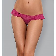 <strong>Трусики-стринги с рюшами Lillove</strong> <br />
Кокетливые трусики стринги, спереди украшены вышивкой.<div class="charTableblock"><div><span>Размер</span>: L (46-48); XL (48-50)</div><div><span>Цвет</span>: красный, розовый</div><div><span>Производитель</span>: Obsessive, Польша</div><div><span>В наличии</span>: L-XL, розовый</div></div> Трусики-стринги с рюшами Lillove
Кокетливые трусики стринги, спереди украшены вышивкой.