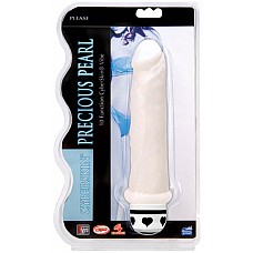 <strong>Вибратор Precious Pearl c 10 функциями вибрации (Dream toys 20231)</strong> <br />
Нежнейший, как шелк, киберскин сводит с ума своей чувственностью.
<br>Именно из этого удивительного полимера изготовлен вибратор Precious Pearl.
<br>Он подарит вам изысканные ласки, пронзительно, предельно трогательные и волнующие.
<br>Precious Pearl — это еще и разнообразие ощущений. Он способен создавать десять видов вибраций.
<br>Точнее, классическая вибрация одна, остальные — это невообразимые пульсации, волны, их экзотические сочетания.
<br>Силу воздействия для каждой функции можно регулировать.
<br>Игрушка мягкая на ощупь и водонепроницаемая.<div class="charTableblock"><div><span>Материал</span>: TPE / TPR</div><div><span>Длина, см</span>: 16.50</div><div><span>Диаметр, см</span>: 3.50</div><div><span>Длина, см</span>: 13-16</div><div><span>Диаметр, см</span>: 3</div><div><span>Производитель</span>: Dream Toys, Китай</div></div> Вибратор Precious Pearl c 10 функциями вибрации (Dream toys 20231)
Нежнейший, как шелк, киберскин сводит с ума своей чувственностью.
<br>Именно из этого удивительного полимера изготовлен вибратор Precious Pearl.
<br>Он подарит вам изысканные ласки, пронзительно, предельно трогательные и волнующие.
<br>Precious Pearl — это еще и разнообразие ощущений. Он способен создавать десять видов вибраций.
<br>Точнее, классическая вибрация одна, остальные — это невообразимые пульсации, волны, их экзотические сочетания.
<br>Силу воздействия для каждой функции можно регулировать.
<br>Игрушка мягкая на ощупь и водонепроницаемая.