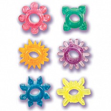 <strong>Набор из 6 эрекционных колец SENSO PAK</strong> <br />
Набор из шести силиконовых разноцветных колец. Кольца одеваются на пенис, способствуя продлению эрекции.<div class="charTableblock"><div><span>Материал</span>: TPE / TPR</div></div> Набор из 6 эрекционных колец SENSO PAK
Набор из шести силиконовых разноцветных колец. Кольца одеваются на пенис, способствуя продлению эрекции.