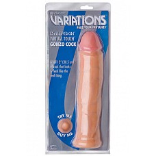 <strong>Фаллоимитатор Gonzo Cock 10", телесный</strong> <br />
Размер имеет значение! Длина этого суперреалистичного фаллоимитатора Megapenis 30,5см, диаметр 6,5см, он максимально приближен качеством материала к живому телу.<div class="charTableblock"><div><span>Длина, см</span>: 30.5</div><div><span>Диаметр, см</span>: 6.5</div><div><span>Материал</span>: TPE / TPR</div><div><span>Цвет</span>: телесный</div><div><span>Особенности</span>: без мошонки</div><div><span>Длина, см</span>: 25 и более</div><div><span>Диаметр, см</span>: 6</div></div> Фаллоимитатор Gonzo Cock 10", телесный
Размер имеет значение! Длина этого суперреалистичного фаллоимитатора Megapenis 30,5см, диаметр 6,5см, он максимально приближен качеством материала к живому телу.