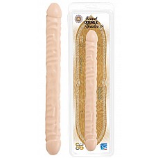 <strong>Двухголовый телесный фаллос 18in</strong> <br />
Большой двухголовый фаллоимитатор телесного цвета. Длина фаллоса-гиганта 44 см. Фаллоимитатор рельефный, гибкий с двумя большими головками.
<div class="charTableblock"><div><span>Длина, см</span>: 45</div><div><span>Диаметр, см</span>: 4</div><div><span>Материал</span>: ПВХ (PVC)</div><div><span>Цвет</span>: телесный</div><div><span>Особенности</span>: двухголовый</div><div><span>Длина, см</span>: 25 и более</div><div><span>Диаметр, см</span>: 4</div><div><span>Производитель</span>: Doc Johnson, США</div></div> Двухголовый телесный фаллос 18in
Большой двухголовый фаллоимитатор телесного цвета. Длина фаллоса-гиганта 44 см. Фаллоимитатор рельефный, гибкий с двумя большими головками.