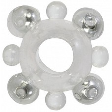 <strong>Кольцо с бусинами BASIC ENHANCER</strong> <br />
Это колечко с бусинами выполняет две функции: сохраняет эрекцию на протяжении всей близости, а также приумножает удовольствие от секса для вашей партнёрши.
<br><br>
Если натянуть колечко на основание напряжённого пениса, отток крови от органа будет замедлен. Этого более чем достаточно для того, чтобы порадовать любимую продолжительным секс-марафоном.
<br><br>
Четыре металлические бусины, покрытые мяконьким силиконом, подарят чувственный массаж предвагинальной зоны при самых глубоких толчках!<div class="charTableblock"><div><span>Материал</span>: TPE / TPR</div></div> Кольцо с бусинами BASIC ENHANCER
Это колечко с бусинами выполняет две функции: сохраняет эрекцию на протяжении всей близости, а также приумножает удовольствие от секса для вашей партнёрши.
<br><br>
Если натянуть колечко на основание напряжённого пениса, отток крови от органа будет замедлен. Этого более чем достаточно для того, чтобы порадовать любимую продолжительным секс-марафоном.
<br><br>
Четыре металлические бусины, покрытые мяконьким силиконом, подарят чувственный массаж предвагинальной зоны при самых глубоких толчках!