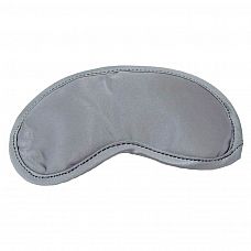    Satin Blindfold - Grey, OS, - 
    .