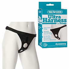 <strong>Универсальные трусики Vac-U-Lock ULTRA HARNESS</strong> <br />
Универсальные трусики для страпонов системы Vac-U-Lock для фиксации штырьков с насадками-фаллопротезами и другими насадками.<div class="charTableblock"><div><span>Цвет</span>: черный</div><div><span>Особенности</span>: трусики; vac-u-lock; harness</div></div> Универсальные трусики Vac-U-Lock ULTRA HARNESS
Универсальные трусики для страпонов системы Vac-U-Lock для фиксации штырьков с насадками-фаллопротезами и другими насадками.