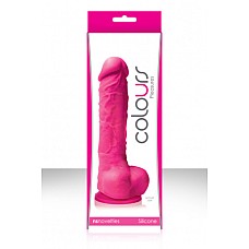 <strong>Розовый фаллоимитатор Colours - 5" на присоске</strong> <br />
Фаллоимитатор реалистичный Pleasures Colours – 5 розовый изготовлен из безопасного медицинского силикона. Благодаря бархатистой поверхности идеально подходит для приятного проникновения. Имеет естественный Размер 12,7 см. Слегка изогнут, обладает ярко выраженным реалистичным рельефом для достижения неземного удовольствия. Оснащённый мощной присоской стимулятор способен крепиться к любой плоской поверхности для воплощения тайных фантазий.<div class="charTableblock"><div><span>Длина, см</span>: 17,8</div><div><span>Диаметр, см</span>: 6,5</div><div><span>Материал</span>: силикон</div><div><span>Цвет</span>: красный/розовый</div><div><span>Особенности</span>: на присоске; с мошонкой</div><div><span>Длина, см</span>: 17-20</div><div><span>Диаметр, см</span>: 6</div><div><span>Производитель</span>: NS Novelties, США</div></div> Розовый фаллоимитатор Colours - 5" на присоске
Фаллоимитатор реалистичный Pleasures Colours – 5 розовый изготовлен из безопасного медицинского силикона. Благодаря бархатистой поверхности идеально подходит для приятного проникновения. Имеет естественный Размер 12,7 см. Слегка изогнут, обладает ярко выраженным реалистичным рельефом для достижения неземного удовольствия. Оснащённый мощной присоской стимулятор способен крепиться к любой плоской поверхности для воплощения тайных фантазий.