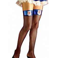 <strong>Чулки полицейского с синим верхом 02856OS</strong> <br />
"Черные чулки в сетку с синим верхом (украшенным значком полицейского).<div class="charTableblock"> </div> Чулки полицейского с синим верхом 02856OS
"Черные чулки в сетку с синим верхом (украшенным значком полицейского).