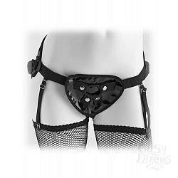 Трусики со шнуровкой - Garter Belt Harness, черные Трусики со шнуровкой - Garter Belt Harness, черные