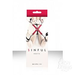 Фиксация крестообразная Sinful Hogtie розовая Фиксация крестообразная Sinful Hogtie розовая