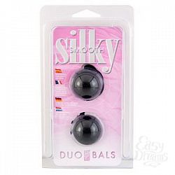Чёрные вагинальные шарики Silky Smooth Чёрные вагинальные шарики Silky Smooth