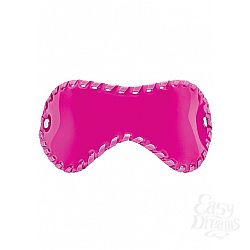 Ярко-розовая пластиковая маска на глаза Ярко-розовая пластиковая маска на глаза