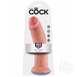 Фаллоимитатор 10 COCK на присоске телесный Фаллоимитатор 10 COCK на присоске телесный