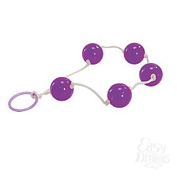     JAMMY JELLY ANAL LOVE BALLS VIOLET - 40 .