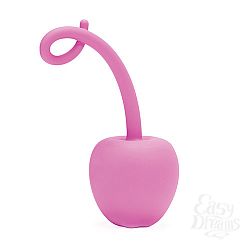 Розовый анальный стимулятор SILICONE MY SECRET CHERRY - 11 см. Розовый анальный стимулятор SILICONE MY SECRET CHERRY - 11 см.