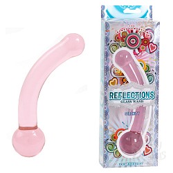 Стеклянный розовый донг SERENITY 0292-32 BX DJ Стеклянный розовый донг SERENITY 0292-32 BX DJ