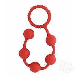 Красная анальная цепочка MENZSTUFF BUTT BEADS - 23 см. Красная анальная цепочка MENZSTUFF BUTT BEADS - 23 см.